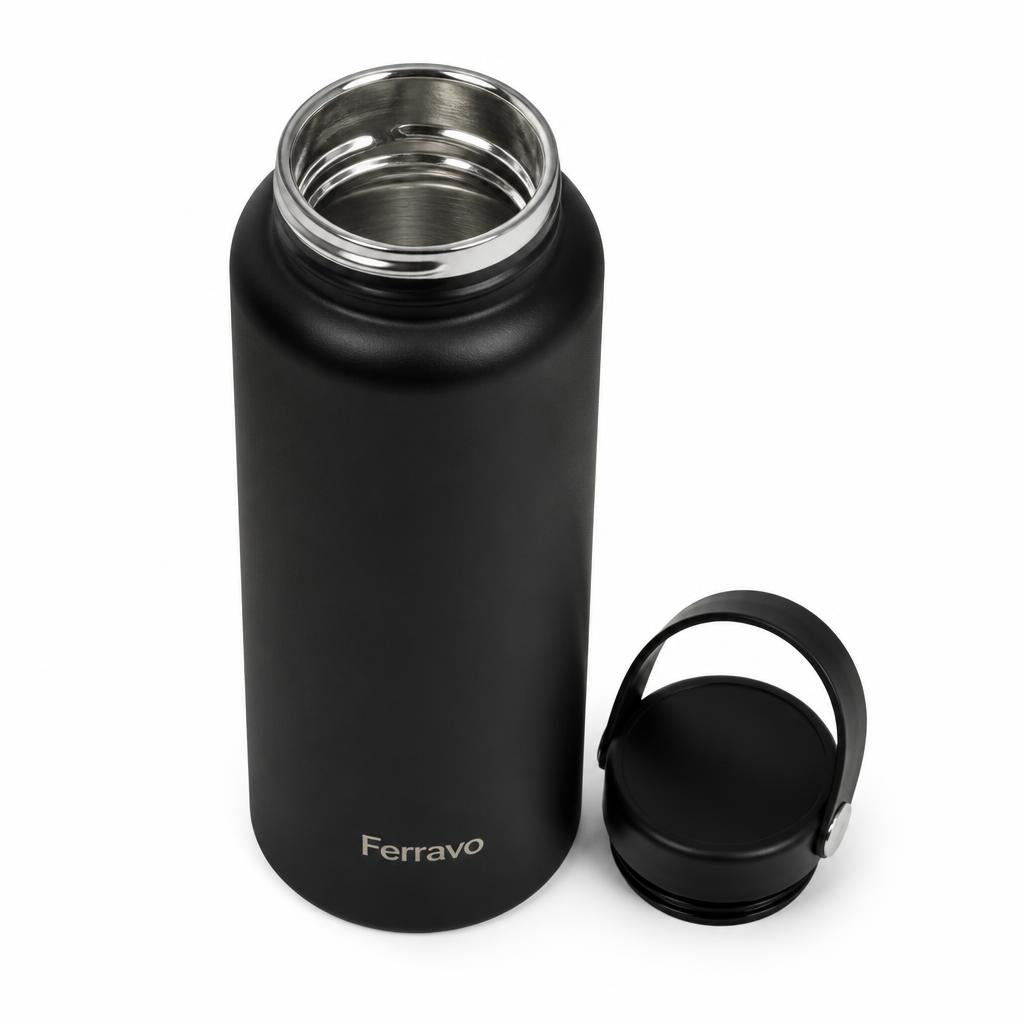 Ferravo 1000ml Stainless Steel Water Bottle