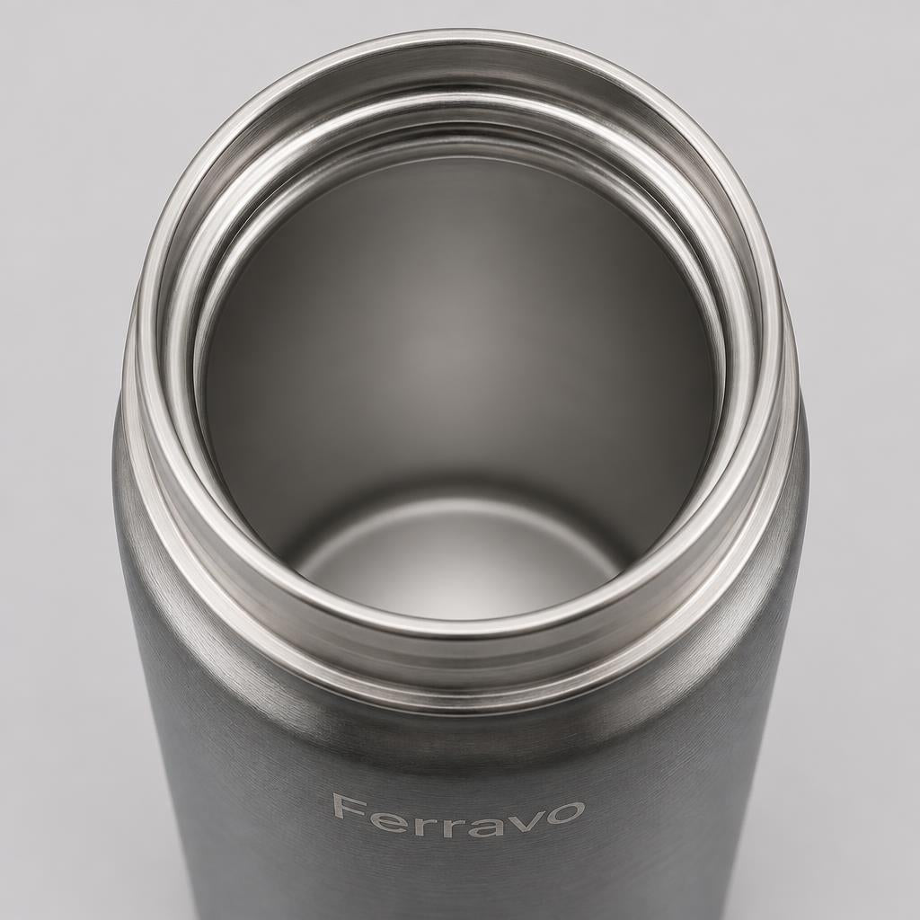 Ferravo 500ml Stainless Steel Water Bottle